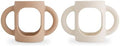 mushie Silicone Baby Bottle Handles 2-Pack | Fits 4 oz & 8 oz Narrow, Wide Neck by mushie