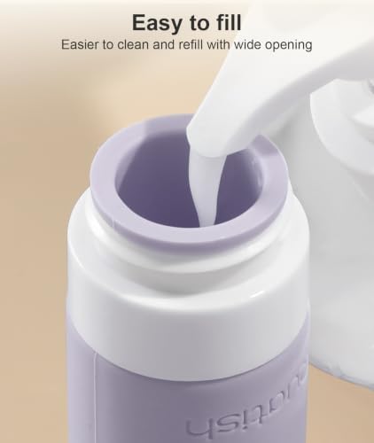 Quatish Travel Bottles for Toiletries, 3 oz Travel Containers, Butter Cream - Image 5