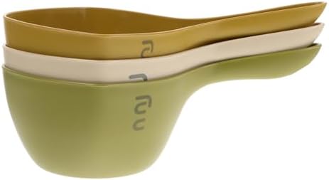3pcs Ergonomic Long Handle Bath Spoon Skin-friendly Boys and Girls Bathing by Unknown