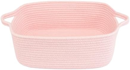 XUANGUO Medium Woven Cotton Rope Storage Basket by XUANGUO