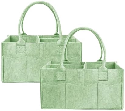 2 Pack Diaper Caddy Organizer, Portable Baby Caddy Organizer by Unknown