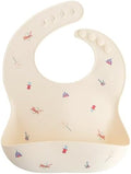 mushie Silicone Baby Bib | Adjustable Fit Waterproof Bibs by mushie
