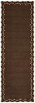 GarveeHome 2x6 Scalloped Washable Runner Rug Non Slip Hallway Kitchen Rug by GarveeHome