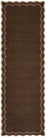 GarveeHome 2x6 Scalloped Washable Runner Rug Non Slip Hallway Kitchen Rug by GarveeHome