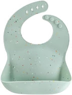 mushie Silicone Baby Bib | Adjustable Fit by mushie