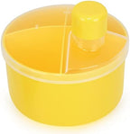Accmor Formula Dispenser On The Go, Non-Spill Rotating Four-Compartment Formula by Accmor