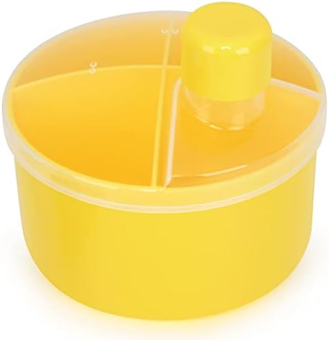 Accmor Formula Dispenser On The Go, Non-Spill Rotating Four-Compartment Formula by Accmor