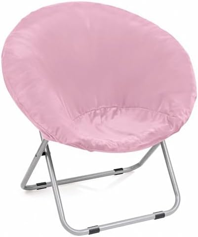 Velvet Stretch Saucer Chair Cover, Round Moon Chair Cover by AHUAWA