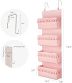 Dahey Over The Door Organizer 4 Pockets Hanging Behind Door Storage - Image 3