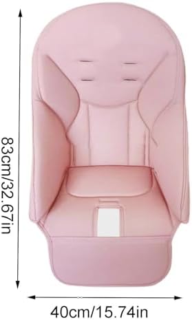 Baby High Chair Cover, PU Leather, Soft Padding, Highchair Seat Cushion - Image 4
