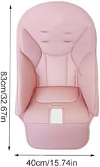 Baby High Chair Cover, PU Leather, Soft Padding, Highchair Seat Cushion - Image 4