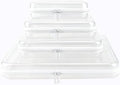 YOPCDJ Clear Hard Shell Zipper Case, Plastic Pouch by YOPCDJ