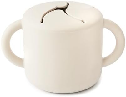 mushie Silicone Snack Cup | Spill Proof Food Container by mushie