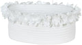 White Cotton Rope Gift Basket by YimisDream