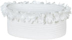 White Cotton Rope Gift Basket by YimisDream