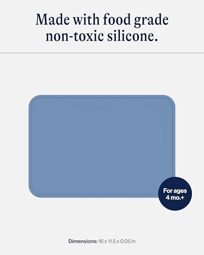 Lalo Silicone Placemat, Non-Slip Placemat, Dishwasher Safe - Image 3