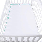 Crib Sheets Waterproof 2 Pack for Baby Boys Girls Fitted - Image 5