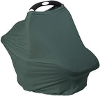 Breathable Car Seat Cover for Babies – Multi-Purpose Soft Rayon Nursing Cover by Meetjoy