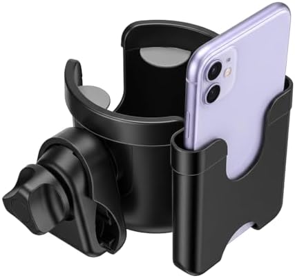 Suranew Universal Stroller Cup Holder, Adjustable Drink Holder by Suranew