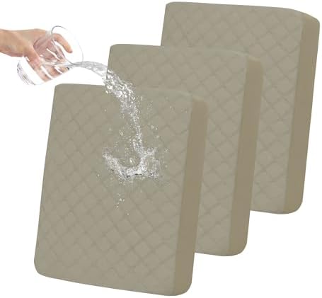 Easy-Going Waterproof Couch Cushion Covers, Non-Slip Leakproof Sofa Seat by Easy-Going