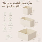 Criusia Drawer Organizer 18-Piece Set, Dresser Organizer - Image 2