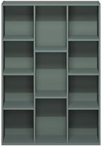 Furinno LUDER Book Shelf, 11-Cube Bookshelf, Reversible Bookcase, 9.4 x 29.1 x - Image 7