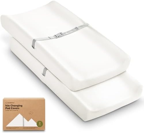 2-Pack Baby Changing Pad Cover for Girl by KeaBabies