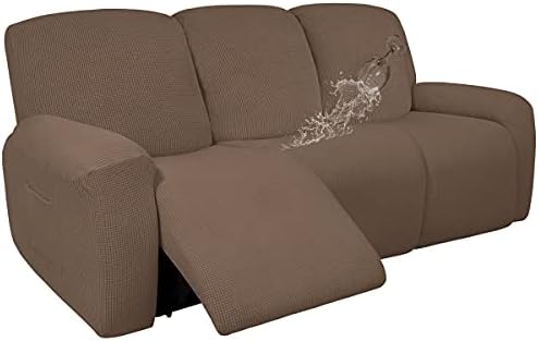 Easy-Going 100% Dual Waterproof Recliner Sofa Cover, 8-Pieces Stretch Relining by Easy-Going