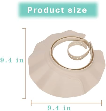 Baby Shower Cap Hat Soft Adjustable Bath Head Cap Visor - Image 7