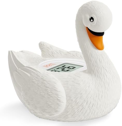 b&h Baby Bath Thermometer, Swan Digital Infant Bathtub Thermometer by BH