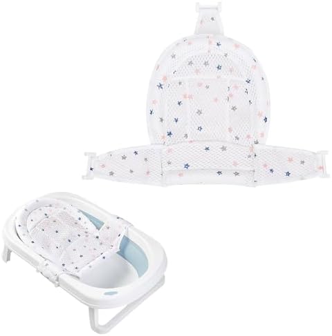 Colorlife Baby Bath Seat Support Net Infant Bathing Seat Support Mat, by WELCOME