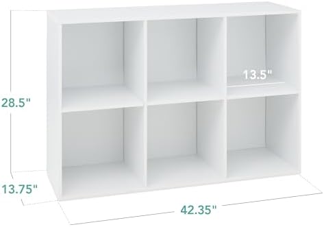 Best Choice Products 6-Cube Storage Organizer, 13.5in Shelf Opening, Display - Image 2