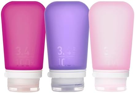 humangear GoToob+ 3-Pack, Rose/Lilac/Magenta by humangear