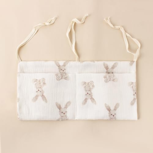 Baby Bedside Hanging Bags Storage Organizer Milk Bottle Toy Crib Baby Nappy-Bag - Image 4