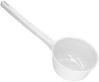 Scoop for Bath White Plastic Ladle by Ymiko
