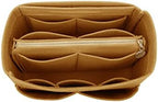 LEXSION Felt Purse Organizer Insert, Tote Bag Shaper Dividers by LEXSION
