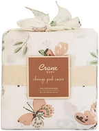 Crane Baby Changing Pad Cover, 100% Cotton Sateen Exterior, Fits Standard 16" x - Image 7