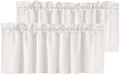 H.VERSAILTEX Blackout Kitchen Curtain Valances, Short Window Valance Curtains by HVERSAILTEX