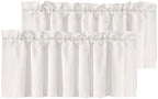 H.VERSAILTEX Blackout Kitchen Curtain Valances, Short Window Valance Curtains by HVERSAILTEX