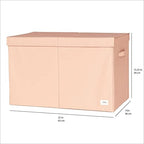 3 Sprouts Recycled Fabric Toy Chest, Extra Large, - Image 4