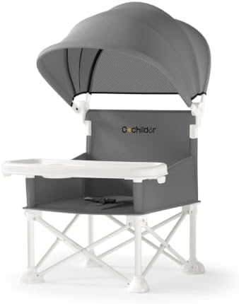 Cochildor 4-in-1 Portable Baby Chair, Foldable Toddler Booster Seat by Cochildor