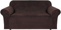 H.VERSAILTEX Stretch Velvet Loveseat Covers by HVERSAILTEX