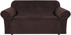 H.VERSAILTEX Stretch Velvet Loveseat Covers by HVERSAILTEX