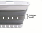 SAMMART 42L Collapsible Plastic Laundry Basket - Image 6