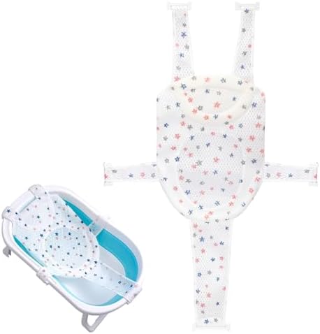 Colorlife Baby Bath Seat Support Net Infant Bathing Seat Support Mat, by WELCOME