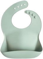 mushie Silicone Baby Bib | Adjustable Fit Waterproof Bibs by mushie
