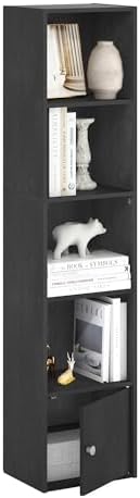 Furinno LUDER Book Shelf, 5-Tier Modern Bookshelf, Bookcase by Furinno-FitsYourSpaceFitsYourBudget