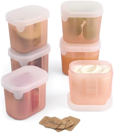 haakaa Silicone Baby Food Containers by haakaa