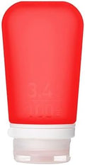 humangear GoToob+ | Refillable Silicone Travel Bottle | Locking Lid | Food-Safe by humangear