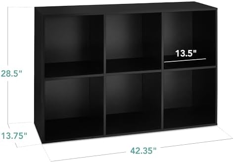 Best Choice Products 6-Cube Storage Organizer, 13.5in Shelf Opening, Display - Image 2